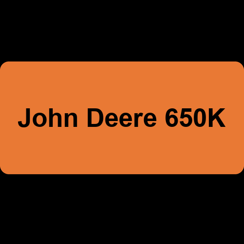 John Deere 650K